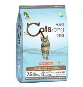 NEW 캐츠랑 어덜트 고양이사료 2kg / 고양이사료 / 고양이간식
