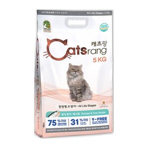 [굿누리] NEW 캐츠랑 전연령 고양이사료 5kg / 고양이사료